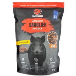 Attractant Black Fire invisible pour sanglier - Anis