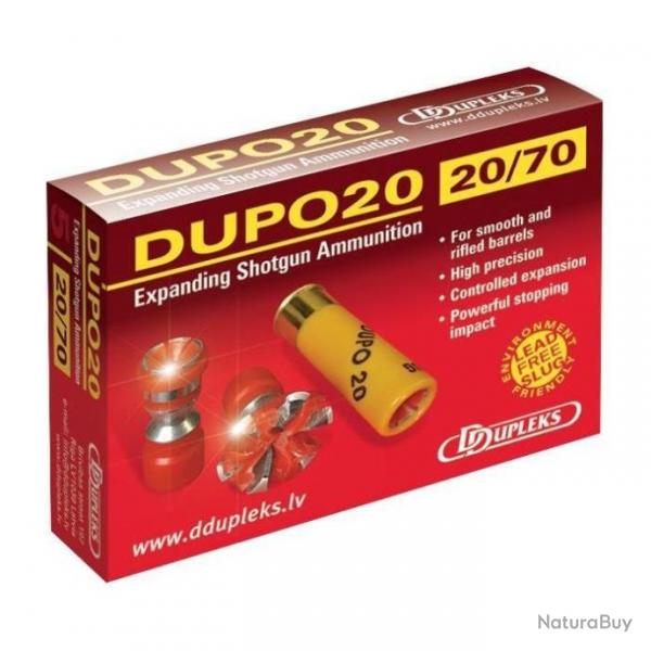 Balles Dupleks Dupo 20 - Cal. 20/70 - Par 1