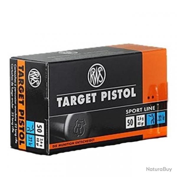 Balles RWS Target Pistol - Cal. 22LR - 22LR / Par 1 / 40