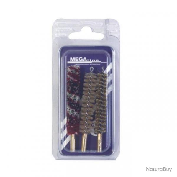 Blister 3 Brosses Carabine Megaline - 8mm