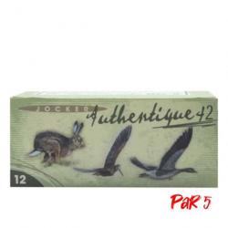 Boite de 10 Cartouches Jocker Authentique 42 BG - Cal. 12/70/25 - 2 NI / Par 5