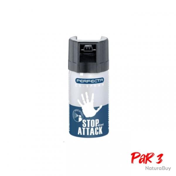 Bombe Perfecta  Stop Attack CS 40 ml - Par 3
