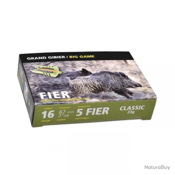 Cartouche Fier  balles Classic 23g - Cal. 16/67