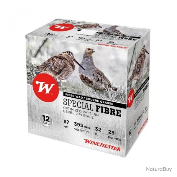 Cartouches Winchester Spcial Fibre 32 g Cal. 12 67 Par 1