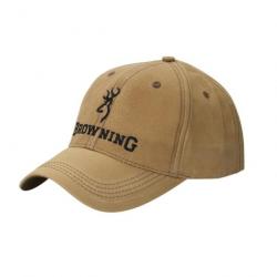 Casquette Browning LiteWax Marron - Marron