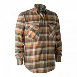 Chemise DeerHunter James Brown Check Marron / 39/40 - Marron / 39/40