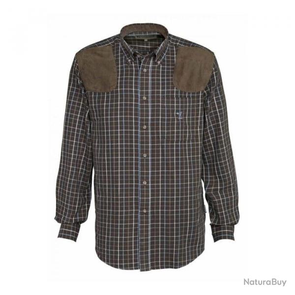 Chemise Percussion Sologne Marron S Marron