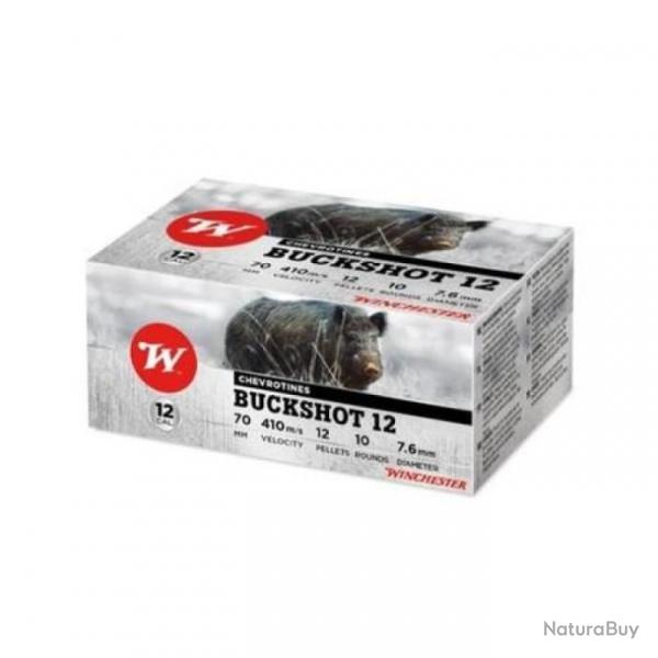 Chevrotine Winchester BuckShot - Cal. 12/70 9 / Par 1 - 12 / Par 1