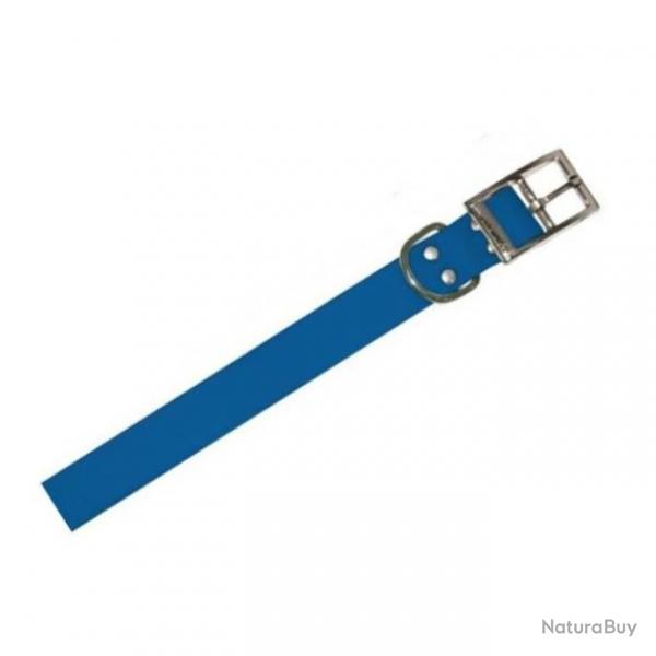 Collier Biothane Roc Import - 45 cm - Bleu / 45 cm / 19 mm