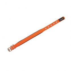 Collier luxe Fuzyon Doublure souple - 40 x 2 cm / Orange fluo