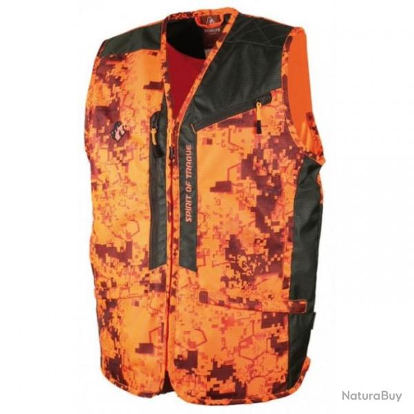 Gilet de chasse Digital Somlys Spirit - Camo Blaze / M