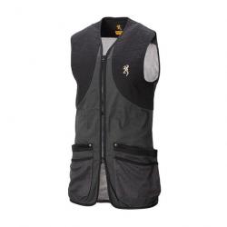 Gilet de tir Browning Classic - Anthracite - Gris / S