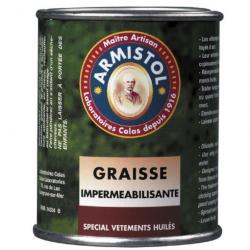 Graisse fine imperméabilisante vêtement huilés Armistol - 250 ml