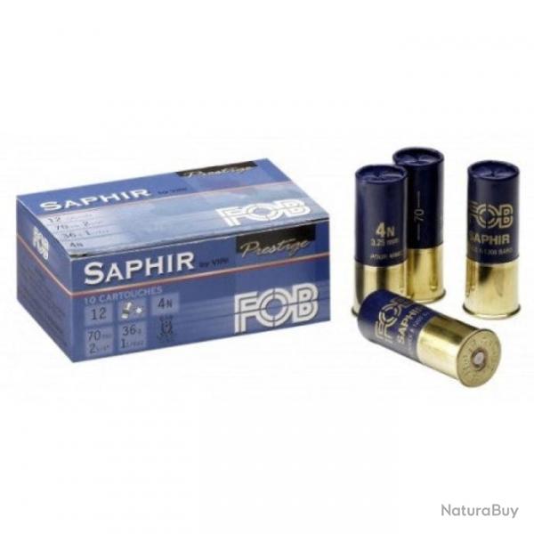 Munitions de chasse FOB Saphir - Cal.12/70 - Par 10 - 4 / Par 1