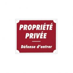 Panneaux Akilux Europarm " Propriété privée " 30 x 25 cm