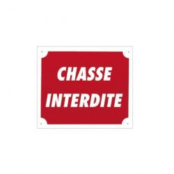 Panneaux Aluminium Europarm " Chasse interdite " 30 x 25 cm