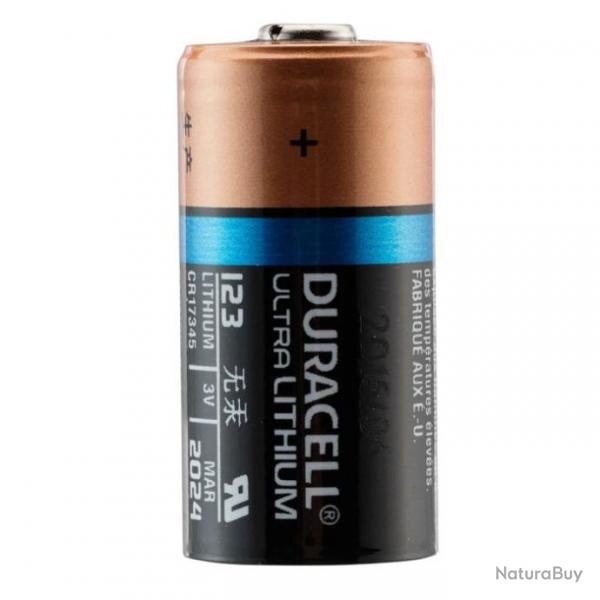 Piles Duracell CR123 - 3V