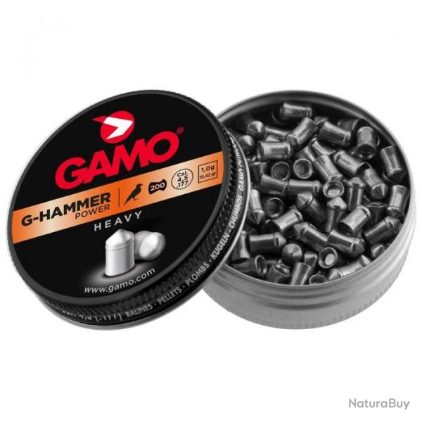 Plombs Gamo G-Hammer Power lourds - Cal. 4.5 - Par 1