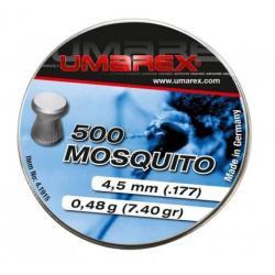 Plombs Mosquito Umarex plat - Cal 4.5 mm - Par 500 - Par 5