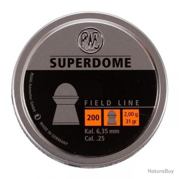 Plombs RWS Superdome - 6.35 mm / Par 3
