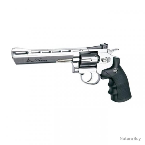 Rvolver  plomb Dan Wesson chrome brillant 6" CO2 - Cal. 4.5 BB's