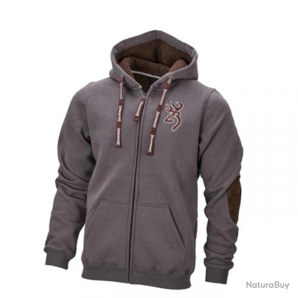 Sweat  capuche Browning Snapshot Warm Ashgrey