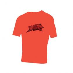 T shirt Somlys sanglier Orange