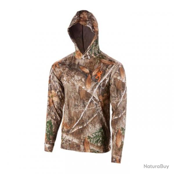 Tee-shirt manches longues Teamspirit Browning - Realtree Edge - XL