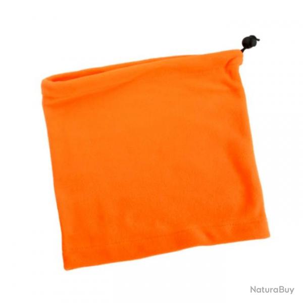 Tour de cou polaire Percussion uni - Orange