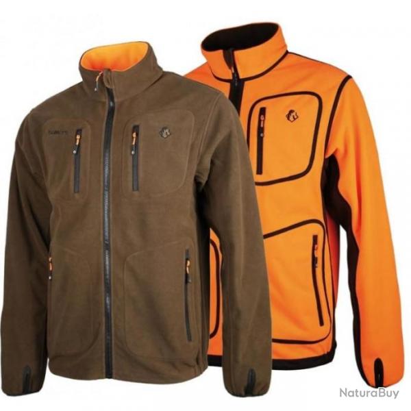 Veste de chasse Somlys Polar - Rversible - Orange / marron - Orange / Marron / S