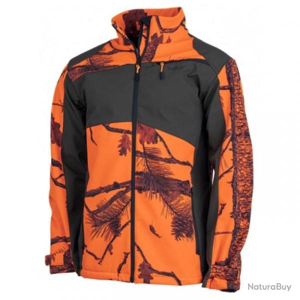 Veste Somlys Softshell Camo orange