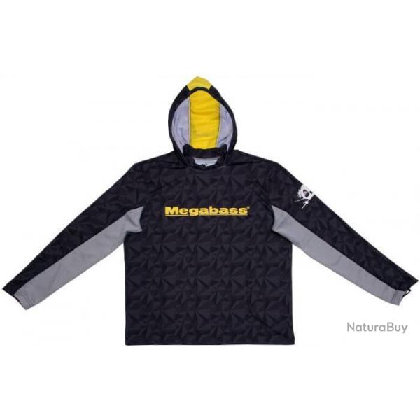 Sweat Game Hoodie Black - MEGABASS S