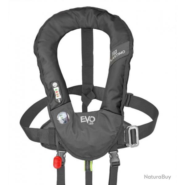Gilet de sauvetage EVO 165 sans harnais noir - PLASTIMO Automatique