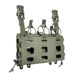 Gilet TT Carrier Mag Panel Anfibia - Porte-chargeur pour porte plaque - TASMANIAN TIGER Olive