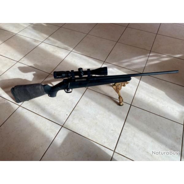 Winchester XPR Cal 308 + lunette vortex crossfire II 3-9x40 + bipied