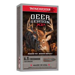 BOITE DE 20 CARTOUCHES WINCHESTER CAL.6.5CREEDMOOR EXTREME POINT DEER SEASON 125GR