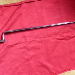 baionnette suisse pour fusil ou carabine federale 1851