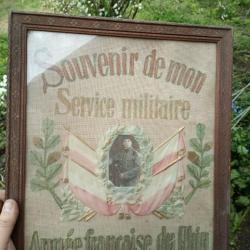 Souvenir de mon service militaire. Armée de Rhin .