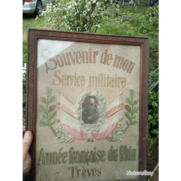 Souvenir de mon service militaire. Arme de Rhin .