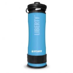 Bouteille purificateur d'eau Lifesaver Liberty - Bleu