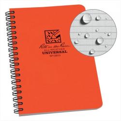 Carnet étanche tout temps Rite in the rain - Orange / 12x18 cm