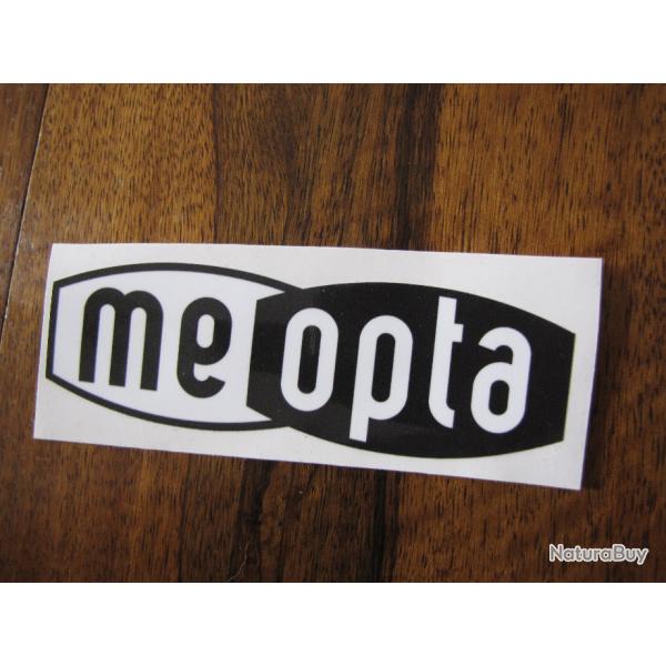 Autocollant Meopta