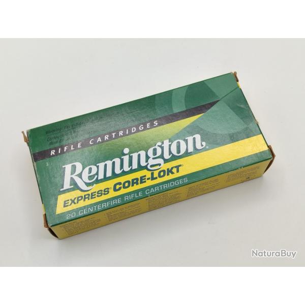 Lot 20 munitions - Remington 338 marlin express - 250gr Express Core-Lokt