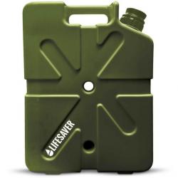 Jerrycan purificateur d'eau filtrée Lifesaver - 20000L - Vert