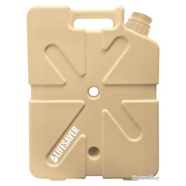 Jerrycan purificateur d'eau filtre Lifesaver - 20000L Bleu - Beige