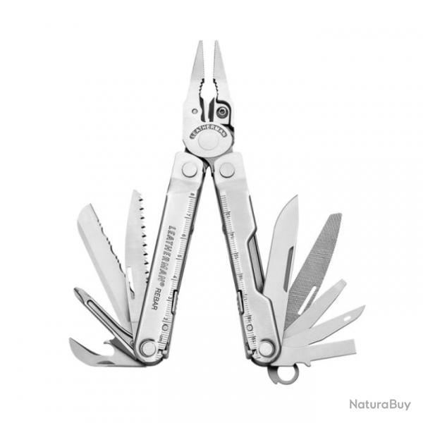 Pince multifonctions Leatherman Rebar - Gris / Boite