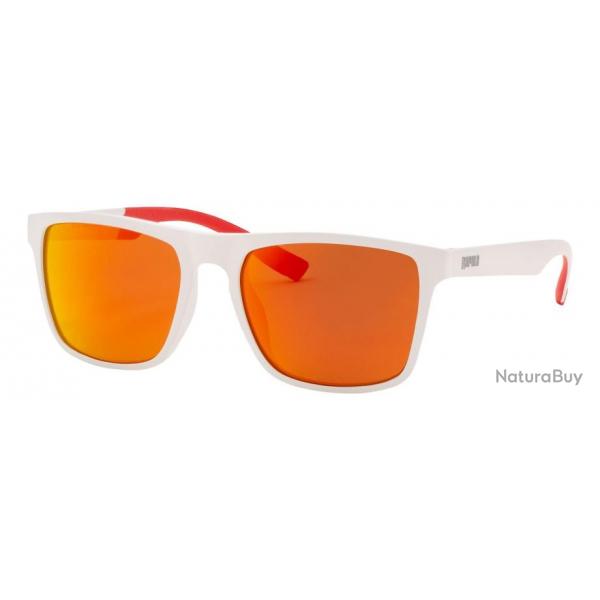 Lunettes Polarisantes Rapala Urban Visor Gear Blanc Mate / Rouge Miroir