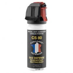 Aérosol gaz Concorde defender cs 80 25 ml / Par 1 - 50 ml / Par 1