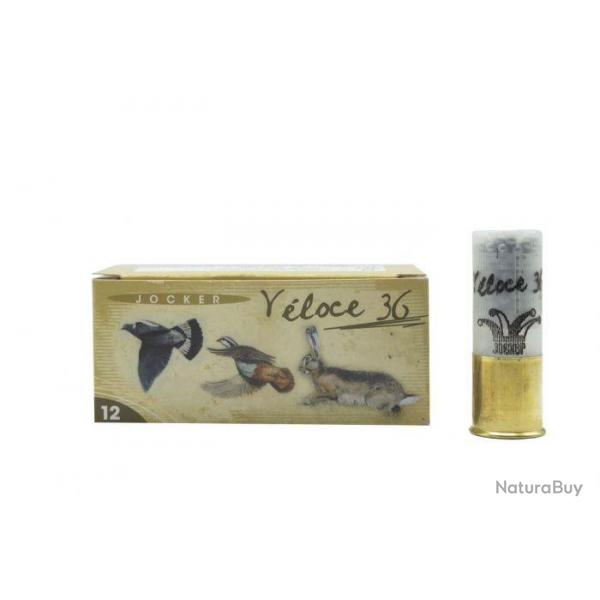 Boite de 10 Cartouches Jocker Veloce 36 BJ - Cal. 12/70/25 - 4 NI / Par 1