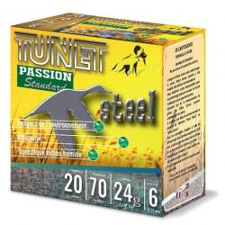 Cartouches de chasse Tunet Passion Steel STD Cal.20/70 - Par 1